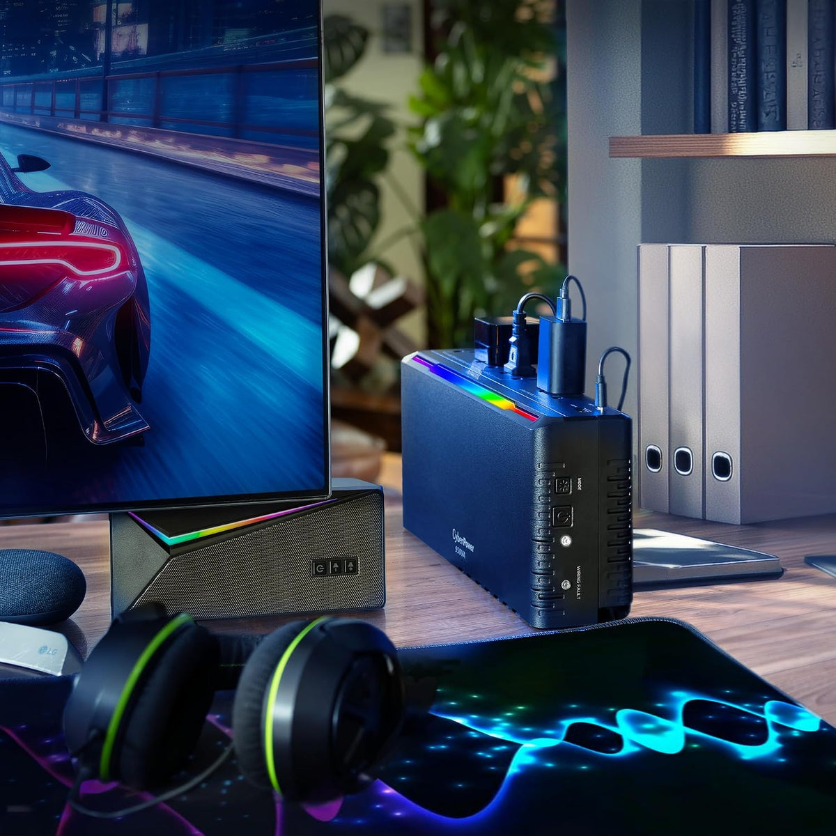 Cyberpower GX950UC Gaming UPS Battery Backup and Surge Protector