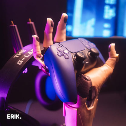 Cyberpunk Gaming Controller Holder | Gaming Equipment