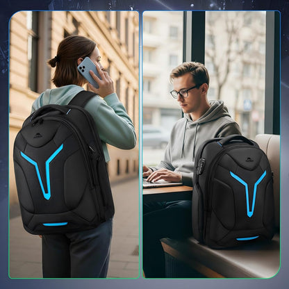 18 Inch Gaming Laptop Backpack with Thick Padded Laptop Compartment