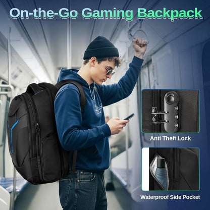 18 Inch Gaming Laptop Backpack with Thick Padded Laptop Compartment