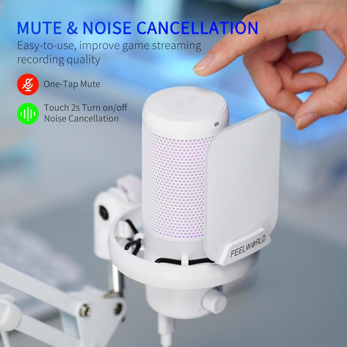 VM1 RGB Gaming Microphone
